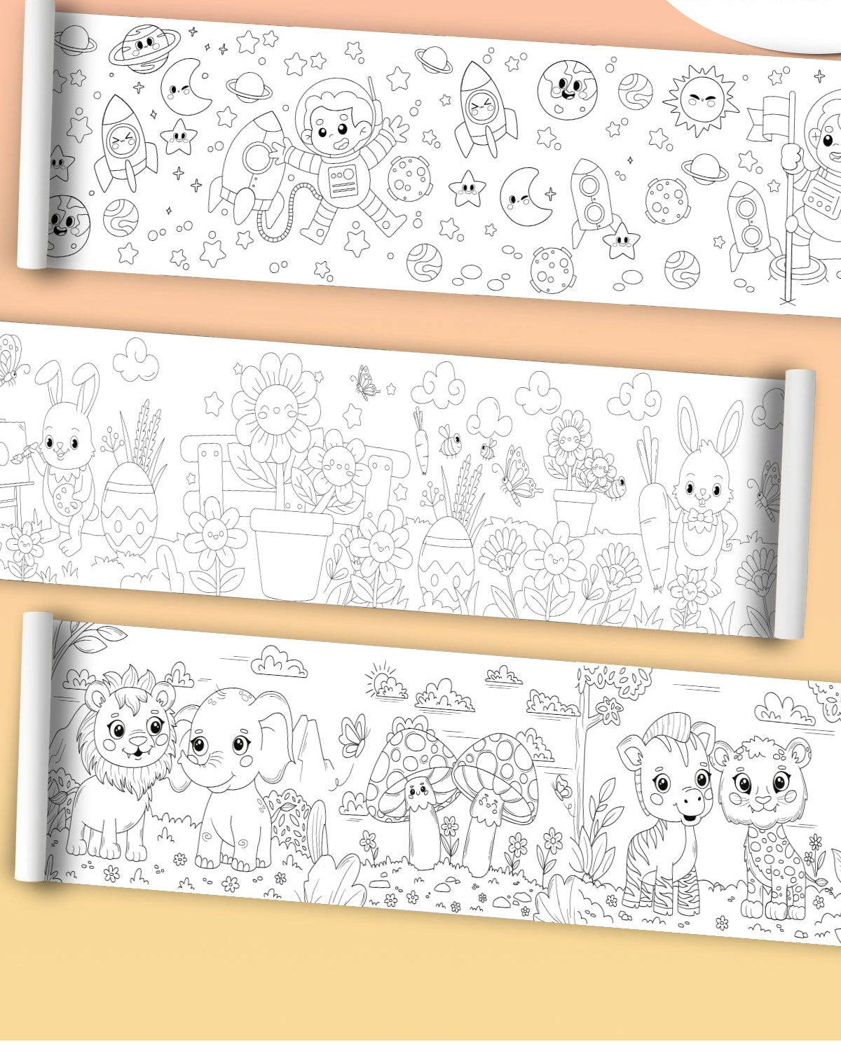 MoovaKids 4m Rulo Boyama Kağıdı