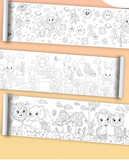 MoovaKids 4m Rulo Boyama Kağıdı