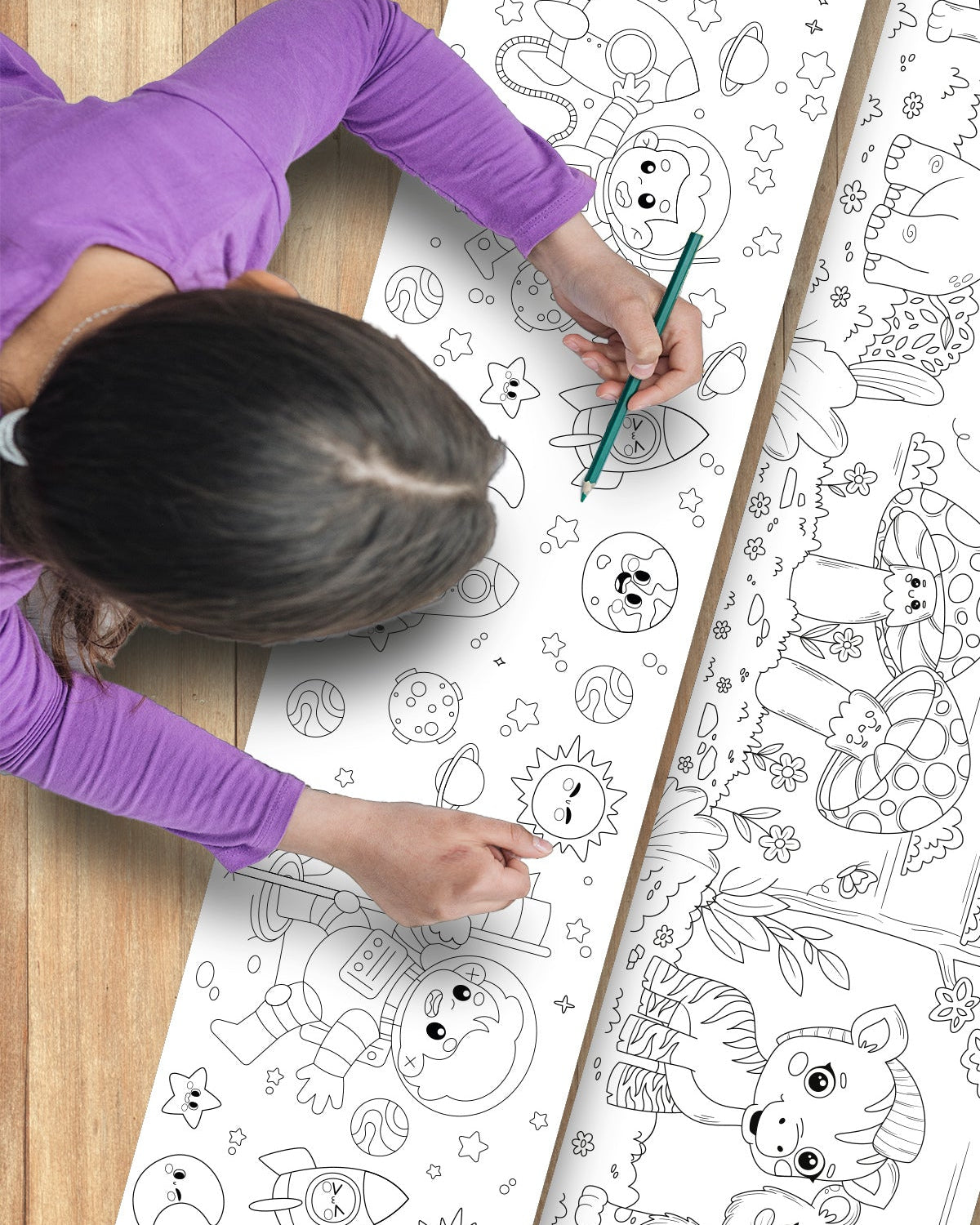 MoovaKids 4m Rulo Boyama Kağıdı