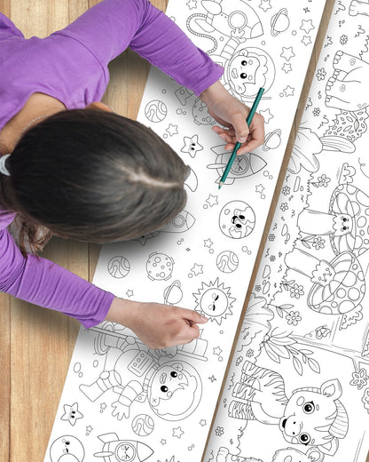 MoovaKids 4m Rulo Boyama Kağıdı